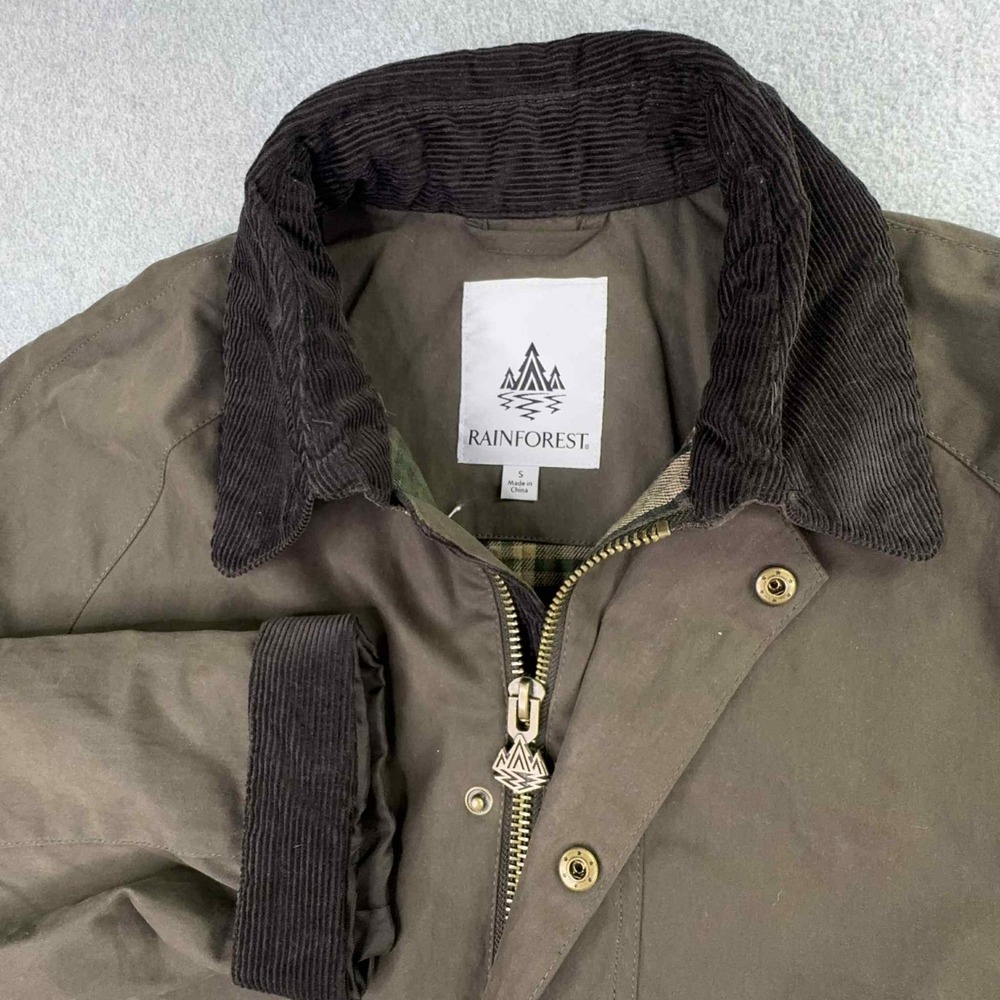 Rainforest Canvas Chore Jacket Coat Water Resistant‎ Outdoor Men's Small Field